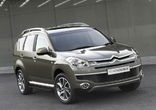 Пороги алюминиевые Black new Citroen C-Crosser (2007-2013)