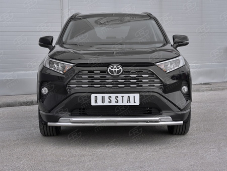 Защита переднего бампера d42 секции - d42 дуга RUSSTAL Toyota RAV4 (2019-2024) TR4Z-003360