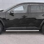 Пороги труба d63 вариант 1 RUSSTAL Toyota RAV4 (2019-2025)