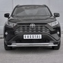 Защита переднего бампера d42 секции - d42 дуга RUSSTAL Toyota RAV4 (2019-2024)