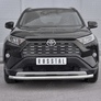 Защита переднего бампера d63 секции RUSSTAL Toyota RAV4 (2019-2024)