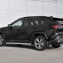 Защита заднего бампера d75х42 дуга RUSSTAL Toyota RAV4 (2019-2025)