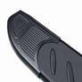 Пороги алюминиевые Slitkoff Elite Black для Chery Tiggo 7 Pro (2020-2023)