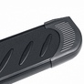 Пороги алюминиевые Slitkoff Elite Black для Chery Tiggo 7 Pro (2020-2023)