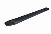 Пороги алюминиевые Slitkoff Standart Black для Suzuki SX4 (2013-2024)
