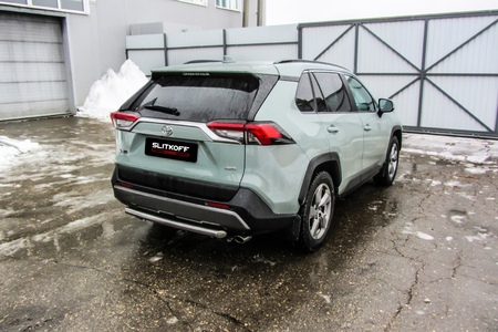 Защита заднего бампера d57 Toyota RAV4 (2019-2024) TR419-005