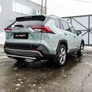 Защита заднего бампера d57 Toyota RAV4 (2019-2024)