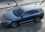 Пороги алюминиевые Premium Volkswagen Touareg (2018-2024)