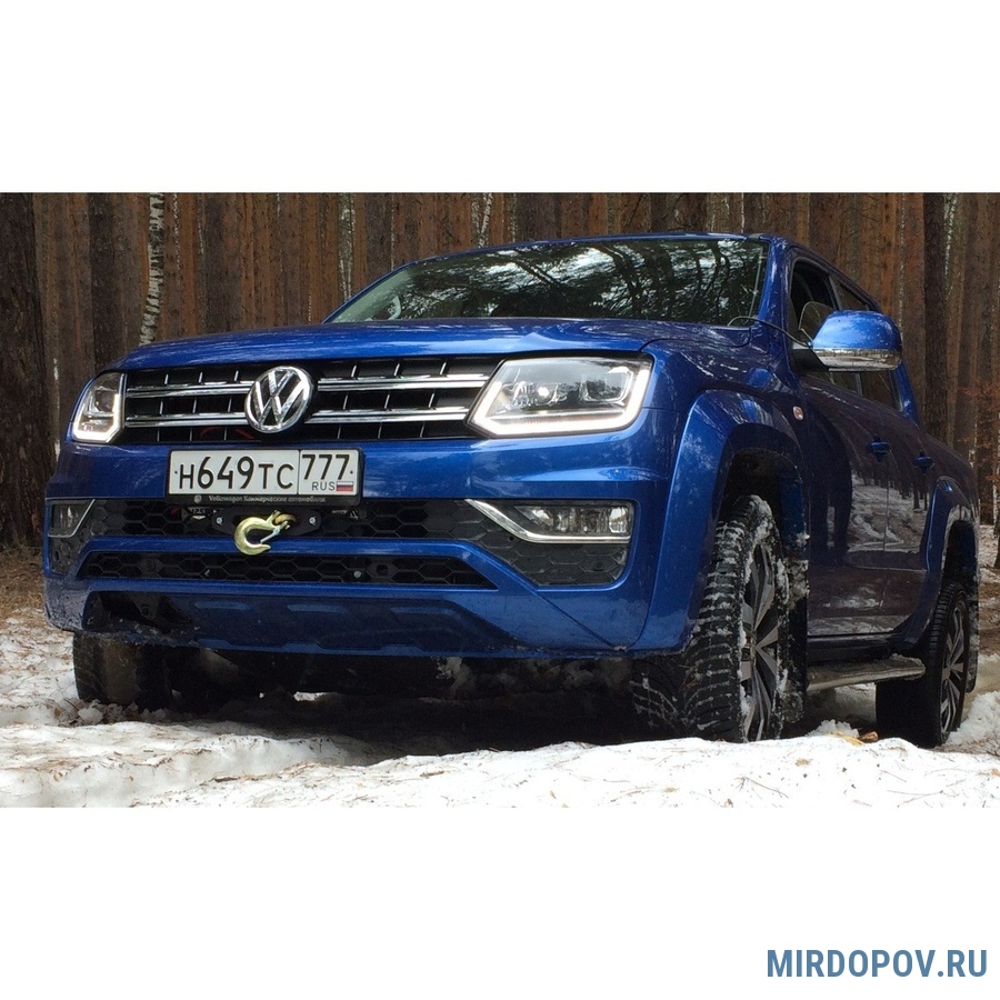 Кронштейн лебедки в штатный бампер Volkswagen Amarok (2010-2023) № L.5801.1  - купить по лучшей цене на mirdopov.ru