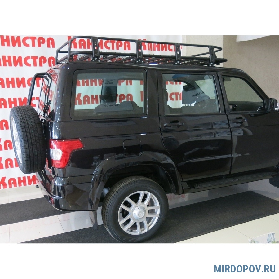 Багажник экспедиционный для УАЗ (Патриот-Пикап) с сеткой