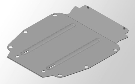 Защита картера (алюминий) ТСС Audi Q7 (2009-2015) ZKTCC00062