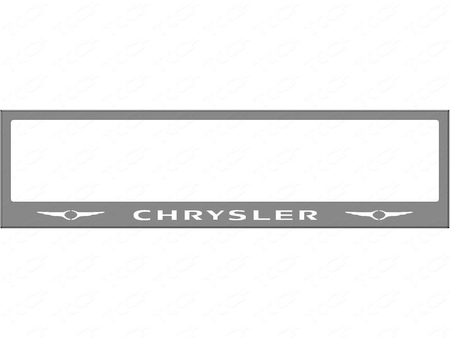 Рамка номерного знака ТСС с вырезом для Chrysler Stratus RN1CHRYSLER