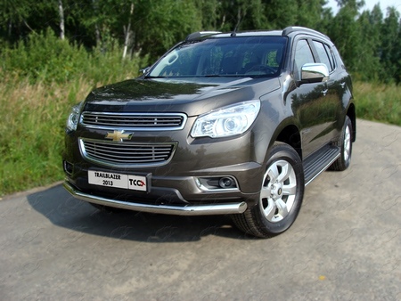 Защита передняя нижняя 76,1 мм Chevrolet Trailblazer (2013-2019) CHEVTRBL13-03