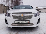 Решетка радиатора нижняя (треугольник) Chevrolet Cruze (sd/hb) (2013-2019)