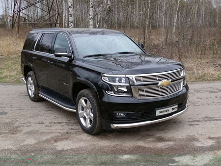 Защита передняя нижняя 76,1 мм Chevrolet Tahoe (2012-2019) CHEVTAH12-09