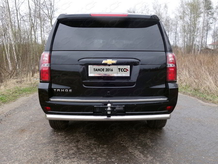 Защита задняя (уголки) 76,1 мм Chevrolet Tahoe (2016-2021) CHEVTAH16-20