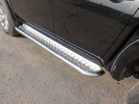 Пороги с площадкой 60,3 мм Fiat Fullback (2016-2019) FIAFUL16-08