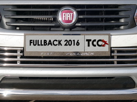 Рамка номерного знака ТСС с вырезом для Fiat Fullback FIAFUL-01RN