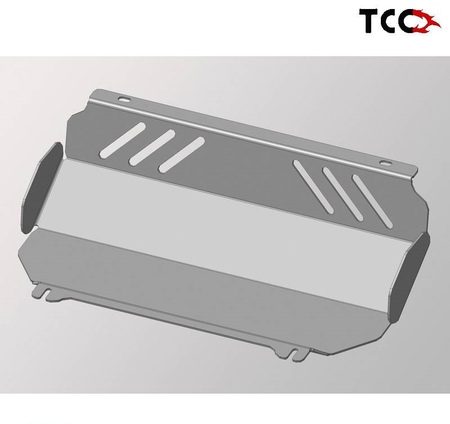 Защиты комплект (алюминий) ТСС Fiat Fullback (2016-2019) ZKTCC00226K