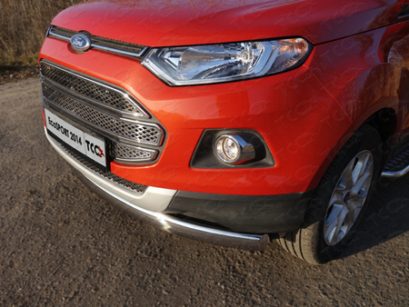 Решетка радиатора верхняя (лист) Ford EcoSport (2014-2019) FORECOSPOR14-03