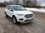 Защита передняя нижняя 60,3 мм Ford Kuga (2016-2019)