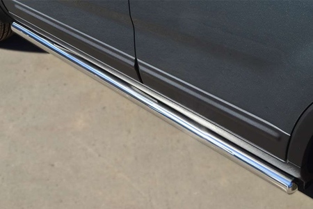 Пороги труба 42,4 мм Ford Transit (2006-2014) FORTRAN06-01