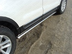 Пороги труба 60,3 мм Ford Explorer(2012-2019)