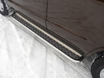 Пороги с площадкой 42,4 мм Geely Emgrand X7 (2013-2019)