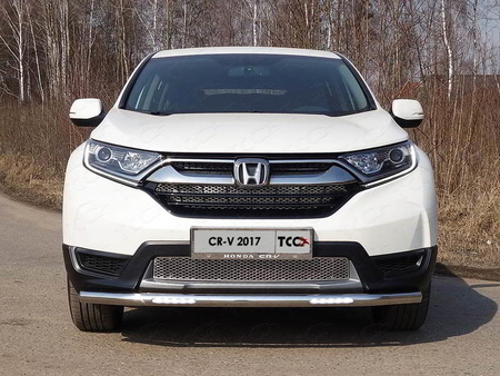 Защита передняя нижняя (с ДХО) 60,3 мм Honda CR-V (2017-2023) HONCRV17-20