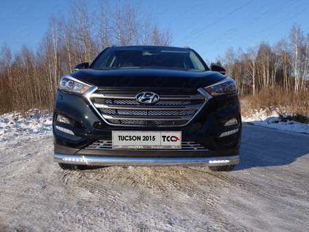 Решетка радиатора Hyundai Tucson (2015-2018) HYUNTUC15-35