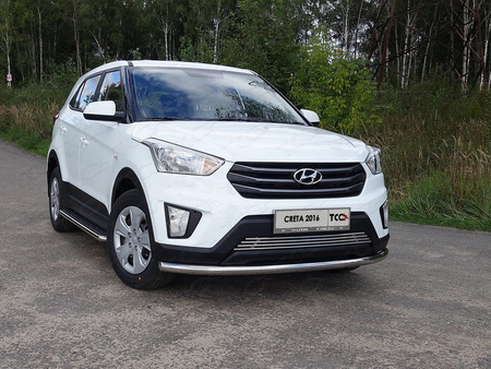 Защита передняя нижняя 60,3 мм Hyundai Creta (2016-2021) HYUNCRE16-27