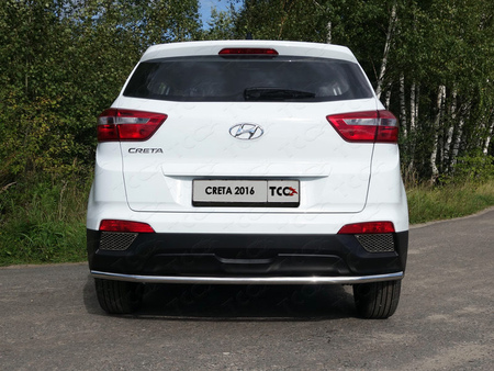 Защита задняя 42,4 мм Hyundai Creta (2016-2021) HYUNCRE16-32