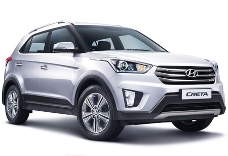 Пороги с площадкой 75х42 мм Hyundai Creta (2016-2021) HYUNCRE16-35