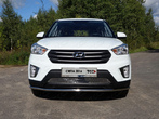 Защита передняя нижняя 42,4 мм Hyundai Creta (2016-2021)