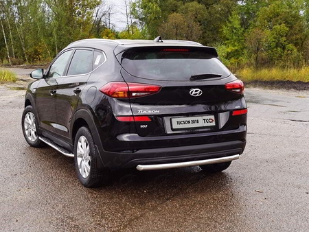 Защита задняя 60,3 мм Hyundai Tucson (2018-2021) HYUNTUC18-34