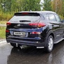 Защита уголки 42,4 мм Hyundai Tucson (2018-2021)