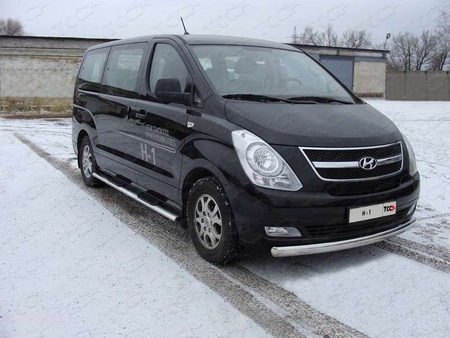 Решетка радиатора средняя (лист) Hyundai H1 (2007-2013) HYUNH110-09