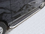Пороги с площадкой 60,3 мм  Hyundai H1  (2007-2013)
