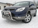 Защита передняя (кенгурин) 60,3/42,4 мм Hyundai ix55 