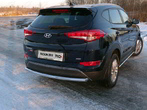 Защита задняя 60,3 мм Hyundai Tucson (2015-2018)