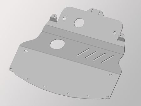 Защита картера (алюминий) ТСС Infiniti Q50 (2015-2021) ZKTCC00116
