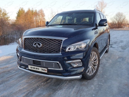 Решетка радиатора (2012 мм) Infiniti QX 80 (2014-2019) INFQX8014-04