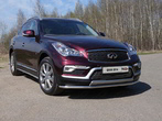 Защита передняя нижняя 42,4 мм Infiniti QX50 (2016-2018)