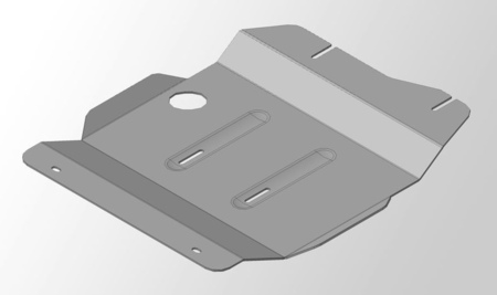 Защита картера (алюминий) ТСС Infiniti QX56 (2010-2013) ZKTCC00039