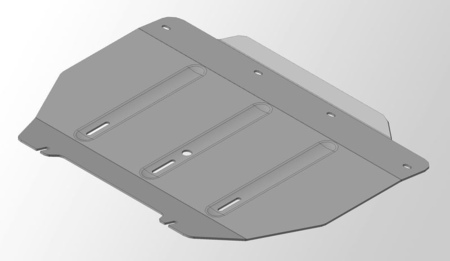 Защита радиатора (алюминий) ТСС Infiniti QX56 (2010-2013) ZKTCC00045