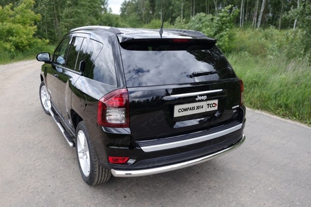 Защита заднего бампера 60,3 мм Jeep Compass (2014-2019) JEEPCOM14-13