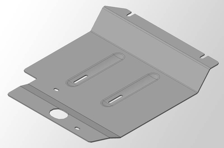 Защиты комплект (радиатор, картер, КПП) (алюминий) ТСС Jeep Grand Cherokee (2013-2022) ZKTCC00356K