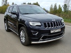 Защита передняя нижняя 76,1 мм Jeep Grand Cherokee (2013-2017)