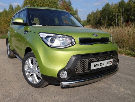 Решетка радиатора (треугольник) Kia Soul (2014-2016) KIASOUL14-04