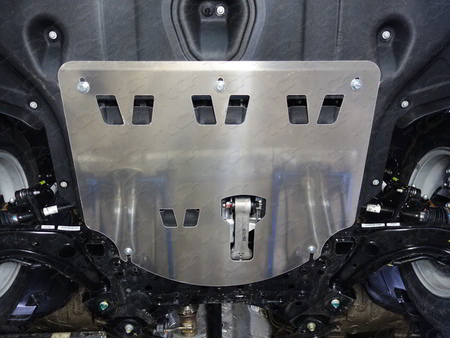 Защита картера и КПП (алюминий) ТСС Kia Sportage (2016-2021) ZKTCC00171